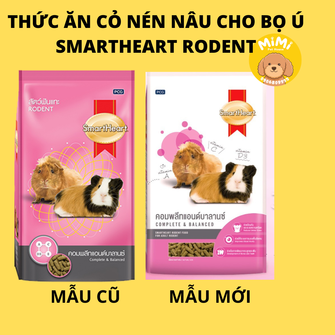Thức ăn bọ ú, nén nâu cho bọ ú- Smartheart Rodent-