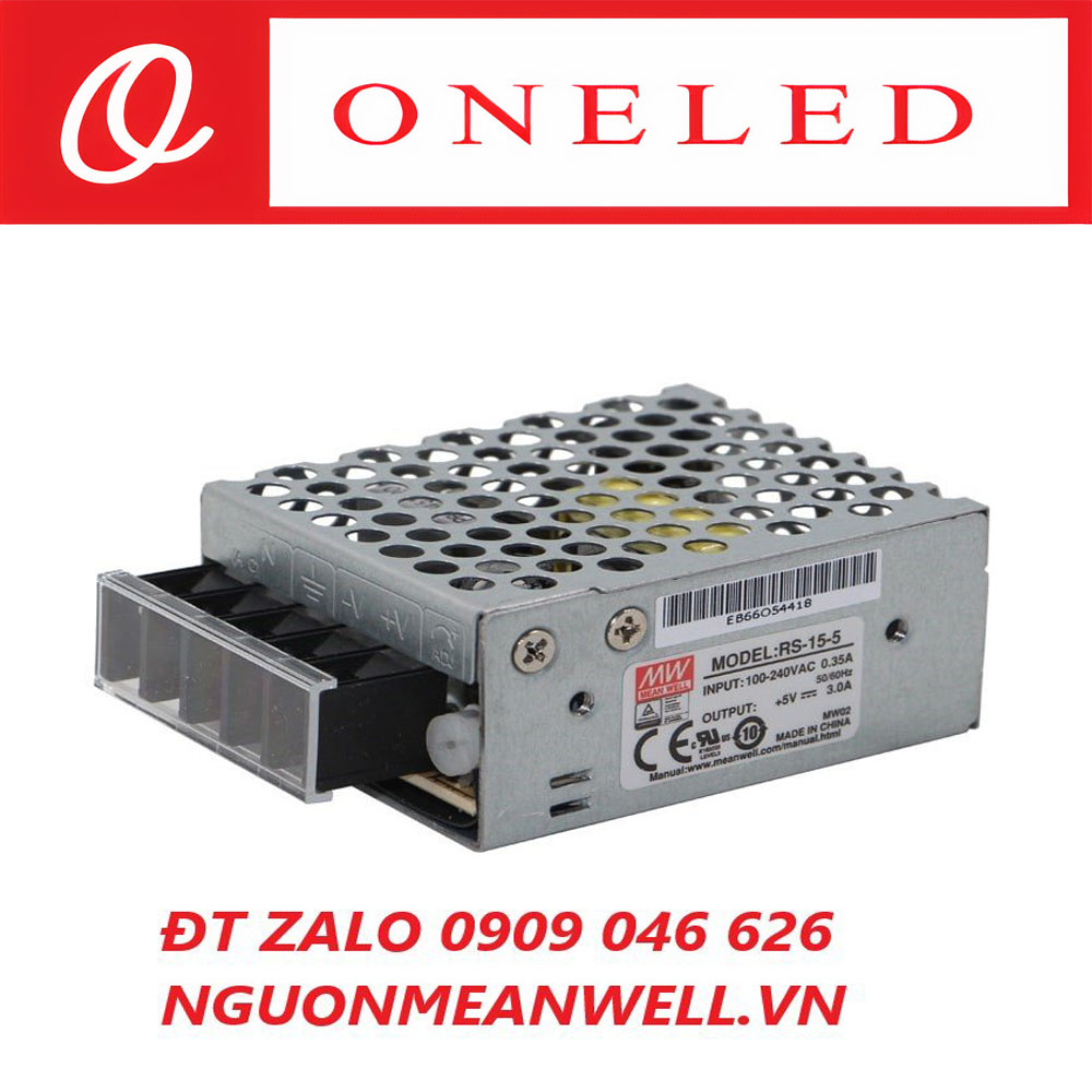 Bộ nguồn meanwell rs-15-5
