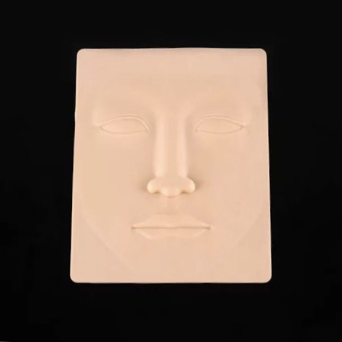 Da tập giả 3d phun xăm- da 3d khuôn mặt tập phun xăm.
