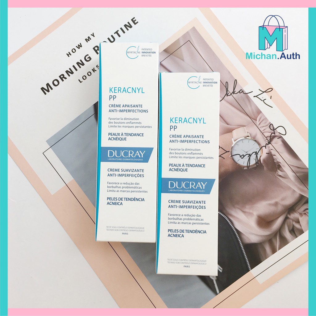 Kem Dưỡng Cân Bằng Dầu Và Giảm Viêm Mụn Ducray Keracnyl Pp 30Ml