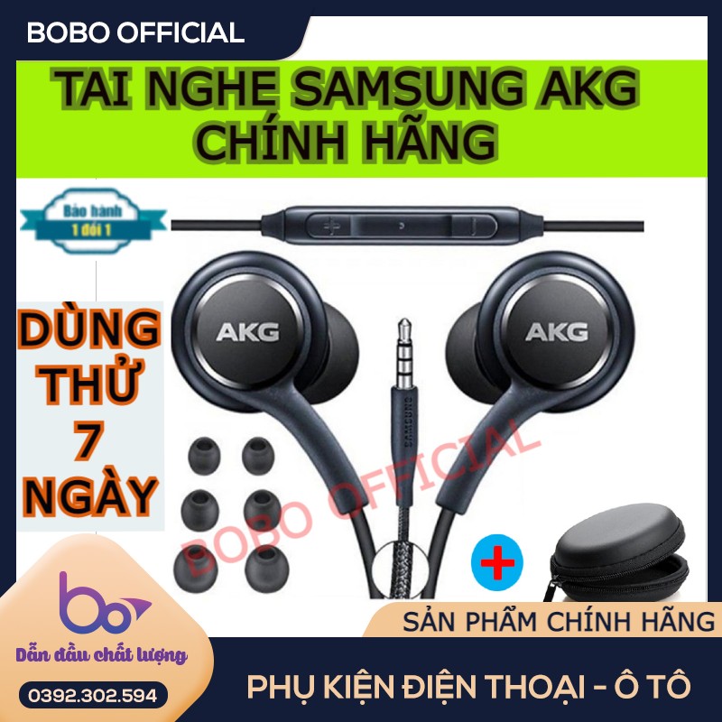 Tai nghe akg cho dòng máy samsung chân tròn 3.5 - bh 1 đổi 1 12 tháng