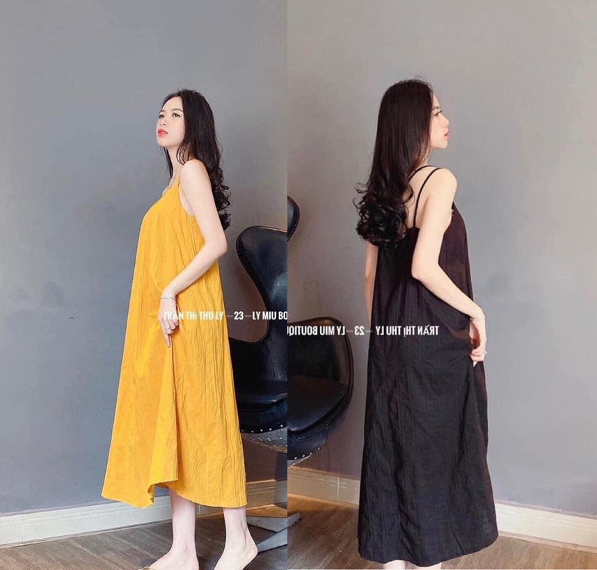 váy hai dây lụa giá tốt Tháng 4 2023  Mua ngay  Shopee Việt Nam
