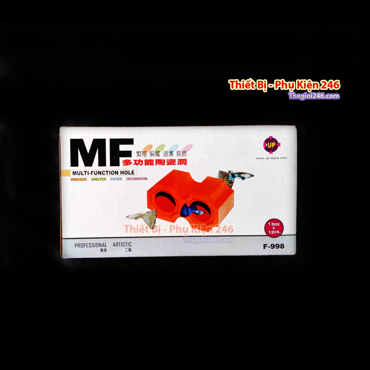 Ống gốm đồ chơi f 998 cho cá , tôm , tép cảnh – hang trú ẩn cá, tép dành cho hồ cá bể cả cảnh – shrimp tubes f998
