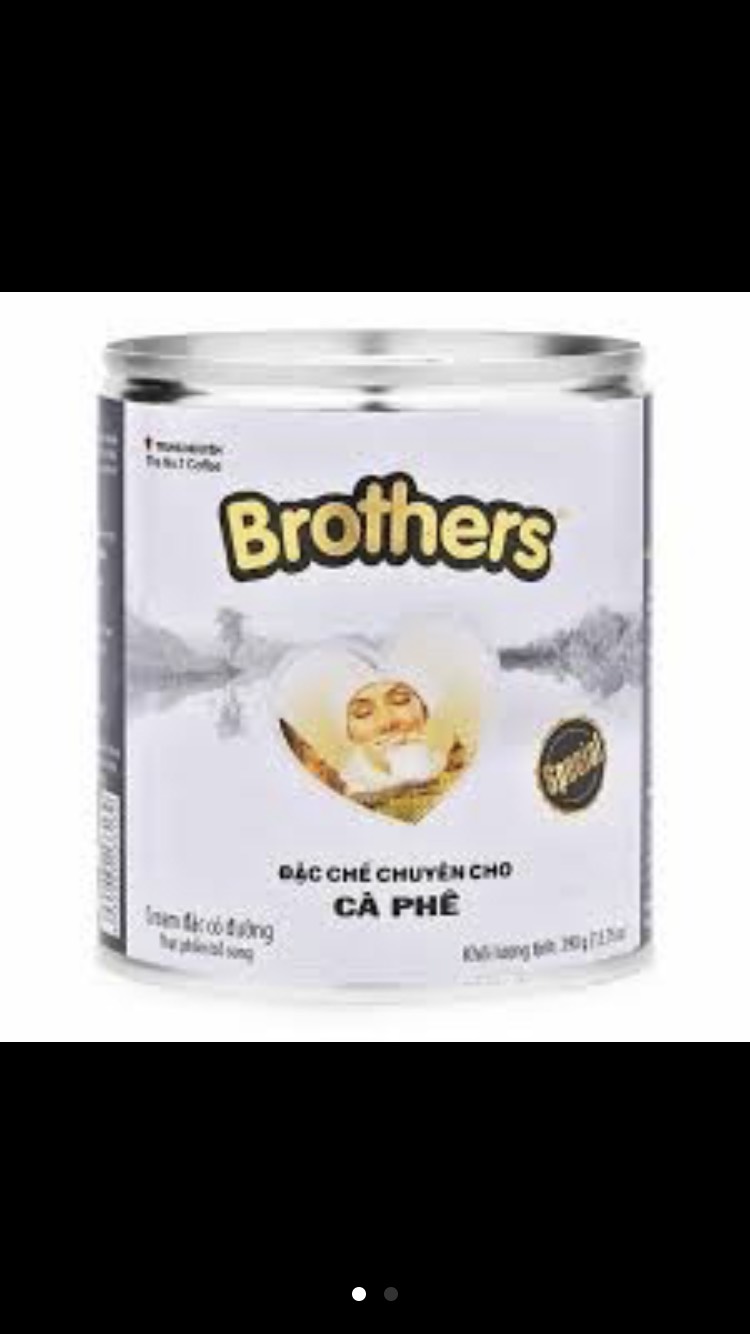 Sữa đặc Trung Nguyên Brother chuyên biệt cho cà phê