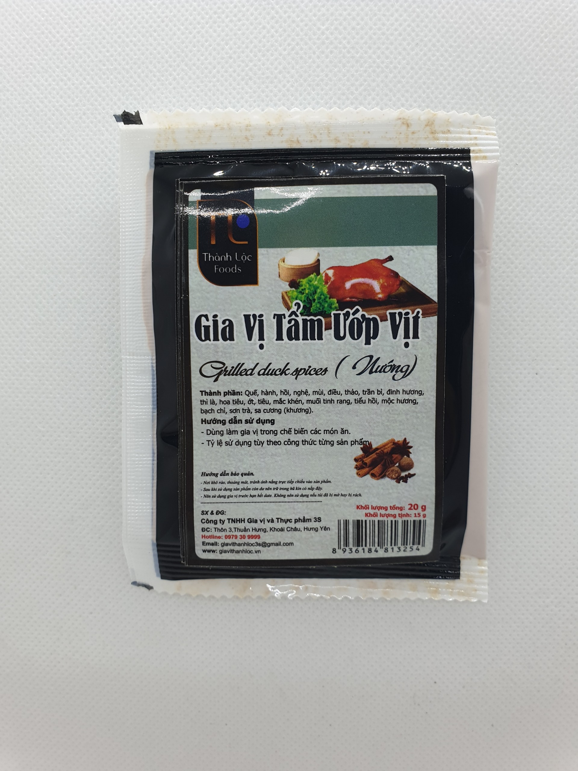 5Combo /Gia vị tẩm ướp vịt (nướng) G20g