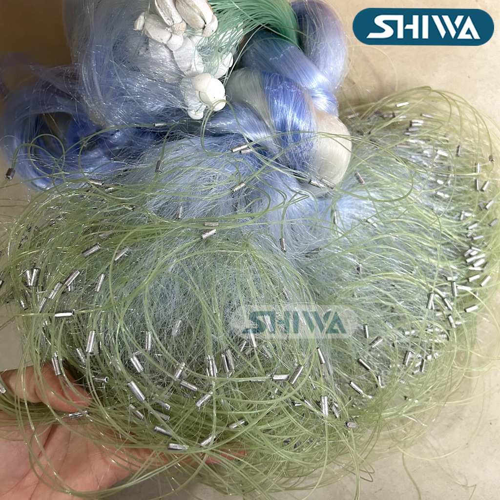 Lưới Đánh Cá 3 Màn LOẠI 1 CAO 1M5 DÀI 95M ĐỦ PHÂN CHỌN MẪU - Lưới Đánh Cá , Lưới Bắt Cá , Lưới Giăng Cá SHIWA SHOP
