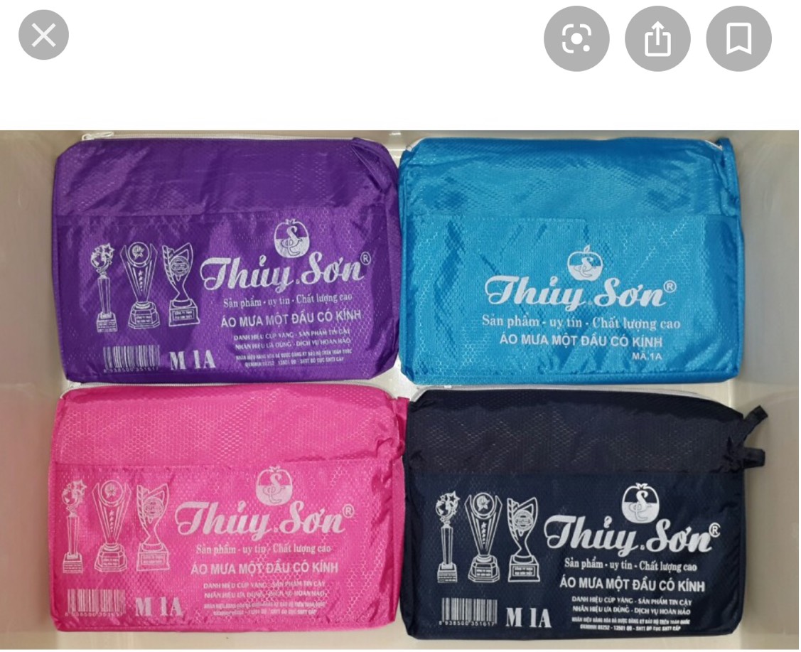 Áo Mưa Đôi Đi Xe Máy,  Áo Mưa Vải Dù Dày Cao Cấp,  Áo Mưa 2 Đầu Thủy Sơn