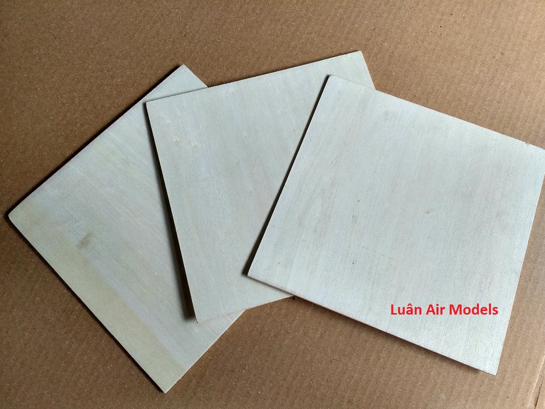 [HCM][2.5mm 20x20cm] Combo 3 tấm gỗ ván ép làm mô hình nhà cửa đồ chơi sáng tạo điêu khắc tranh chân dung tranh gạo làm móc chìa khóa đồ thủ công mỹ nghệ (VA127x3 TP) - Luân Air Models