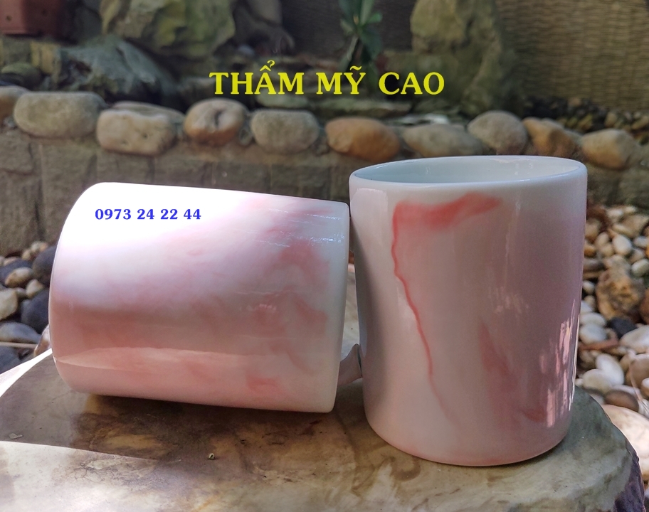 CỐC SỨ MEN ĐÁ MARBLE CAO CẤP