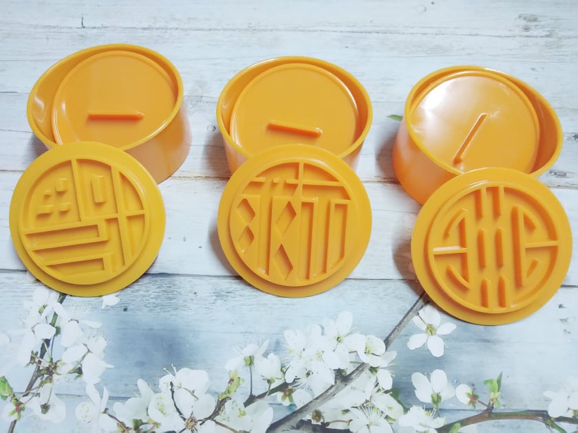 Combo 3 khuôn xôi phước lộc thọ 14 cm