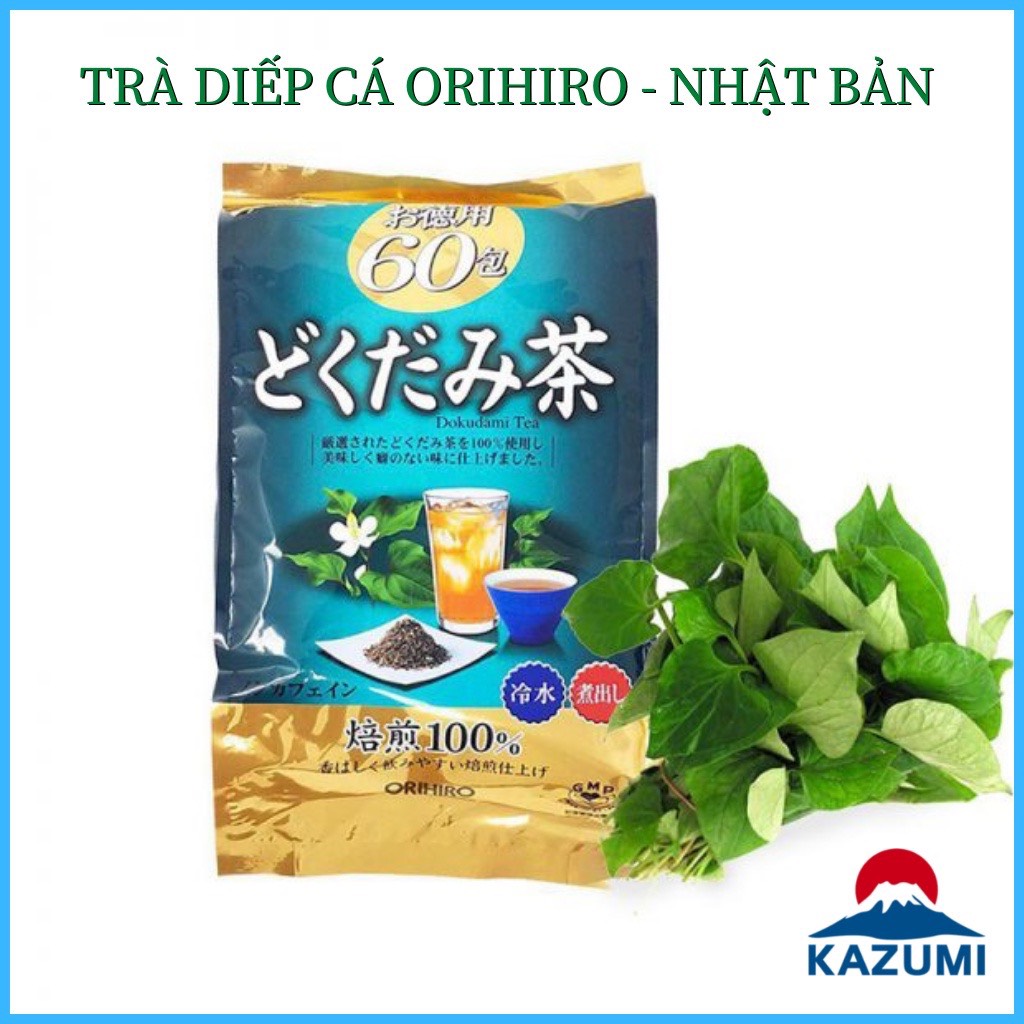 Trà Diếp Cá Orihiro Hỗ Trợ Thanh Nhiệt, Thải Độc 60 Gói/Túi