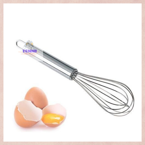 Cây đánh trứng loại dày phới đánh trứng inox dụng cụ pha chế