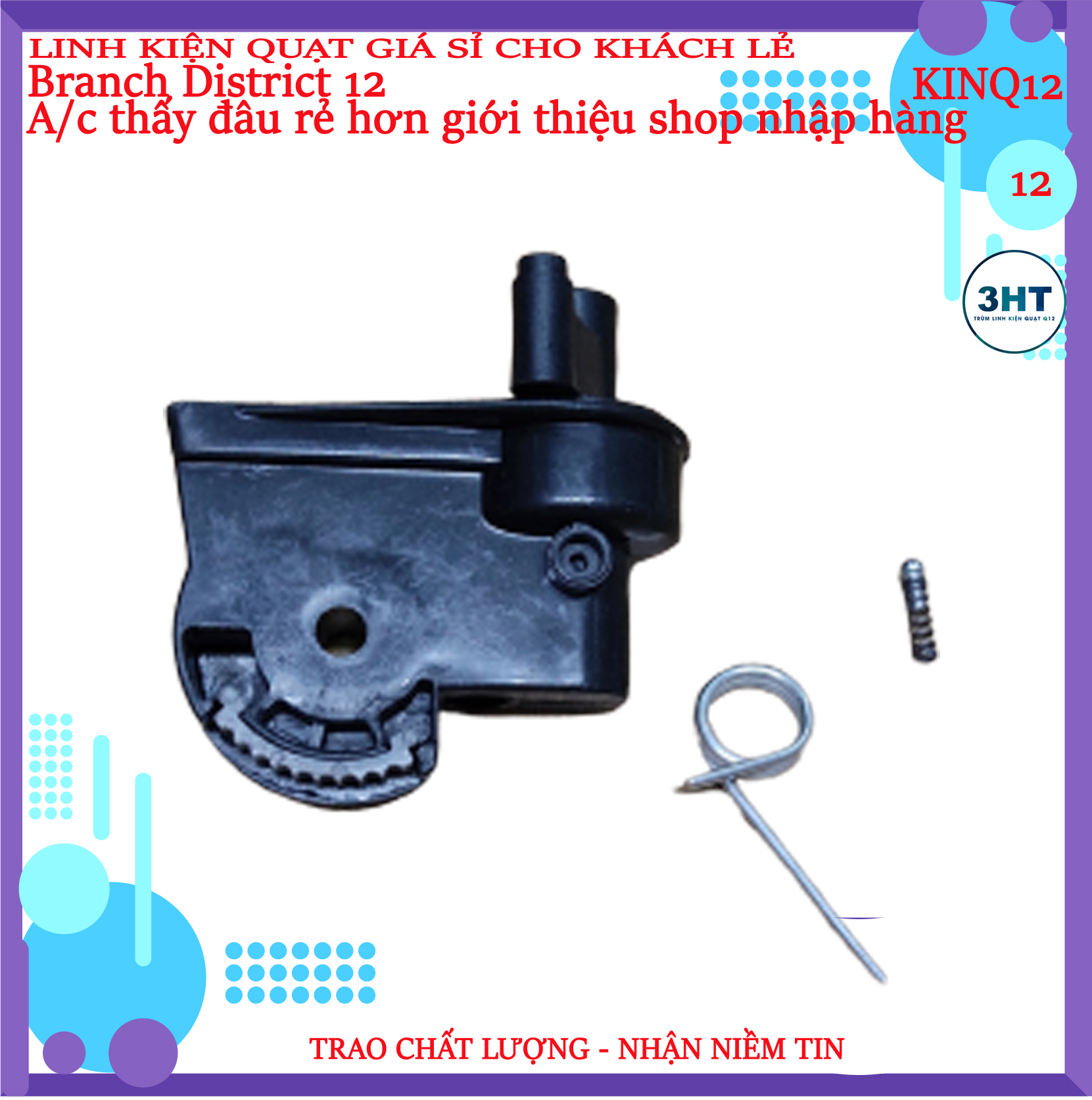 Cổ quạt lỡ b4- 3ht