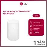 [MODEL 2026] Máy lọc không khí LG AS30GGW1A AeroMini 360˚ màu trắng