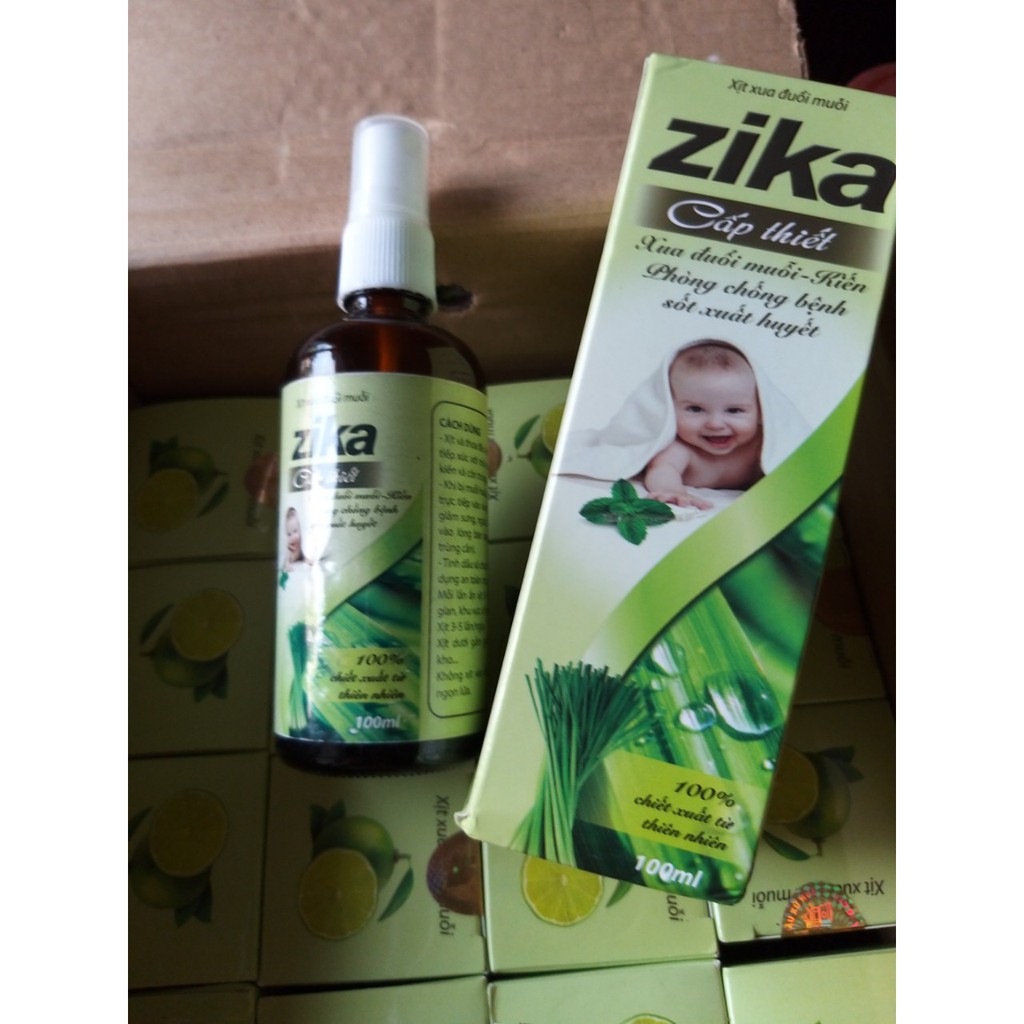 Tinh dầu đuổi muỗi Zika được chiết xuất 100% từ tự nhiên