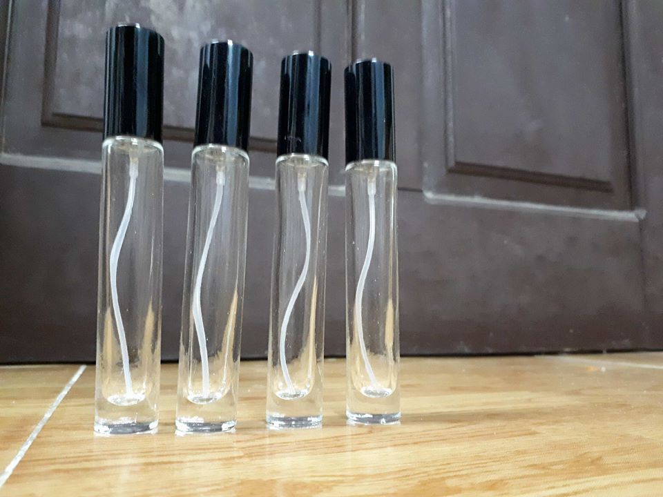 Lọ chiết nước hoa trụ tròn dài 10ml