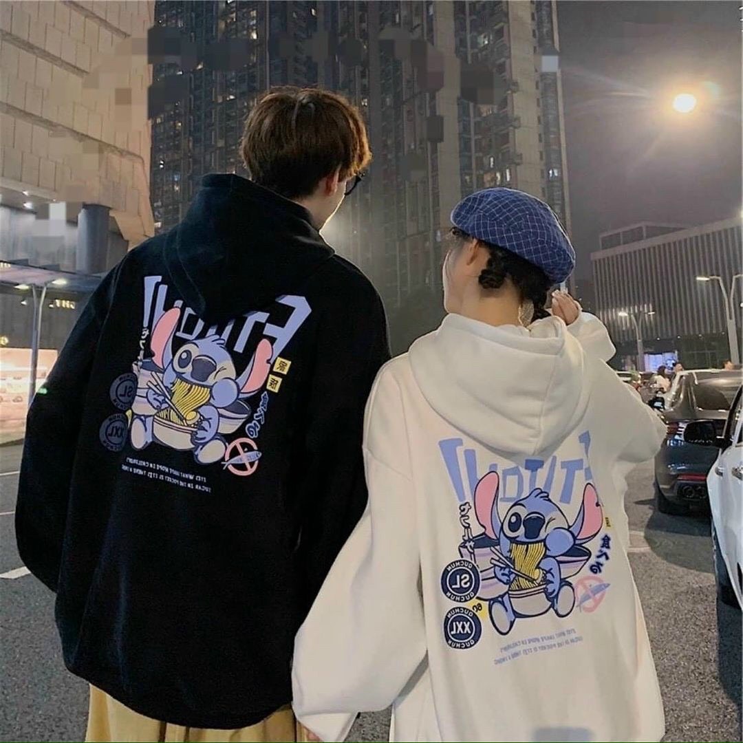 Áo khoác hoodie nam nữ in hình hoạt hình, form rộng phong cách Hàn Quốc (OneSize dưới 70Kg,M 55Kg,L 65Kg), áo hoodie form rộng unisex vải Nỉ ngoại cao cấp, áo hoodie cho nam và nữ giá tận xưởng may, cực đẹp