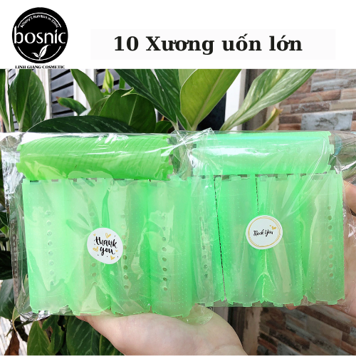 [Gói 10 cái] Xương Uốn Tóc Đa Năng Uốn Lạnh/ Uốn Nóng Nhiều Kích Cỡ BOSNIC