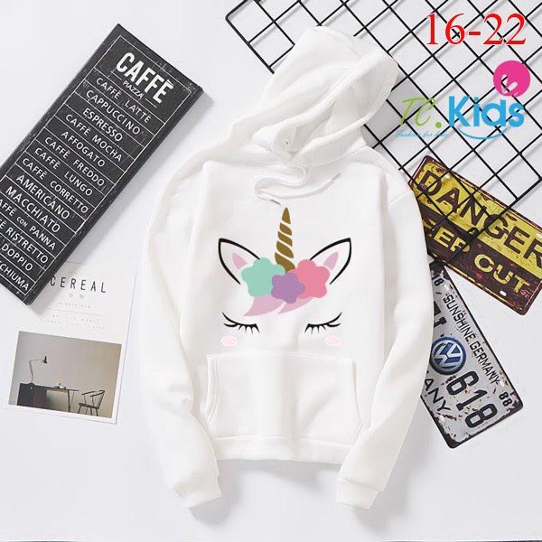 [HCM]Áo hoodie bé gái (8-20kg) # áo nữ