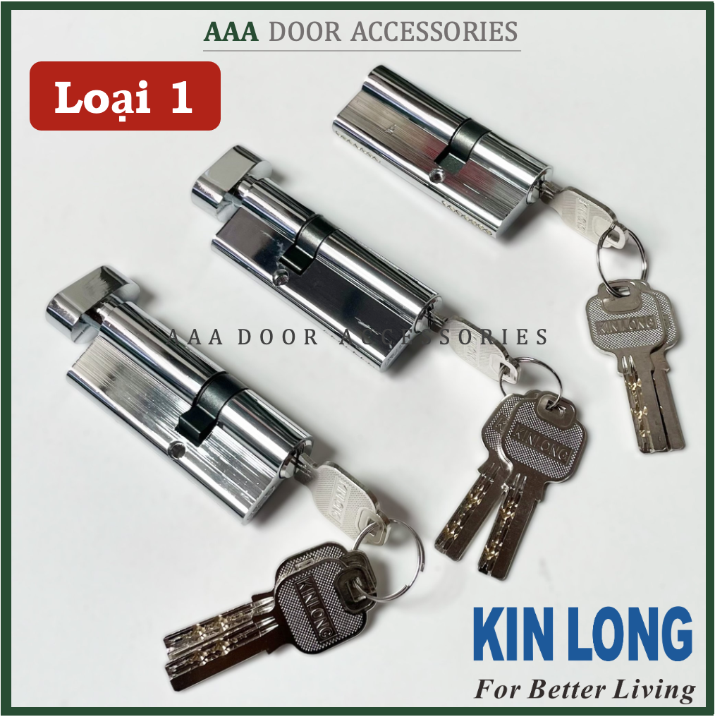 Ruột khoá kinlong dùng cho cửa nhôm xingfa