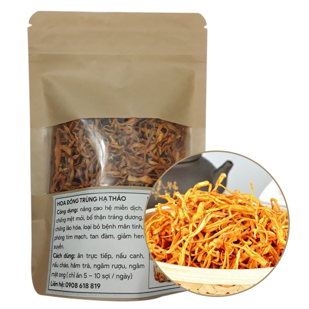 HOA ĐÔNG TRÙNG HẠ THẢO loại đặc biệt - 100g