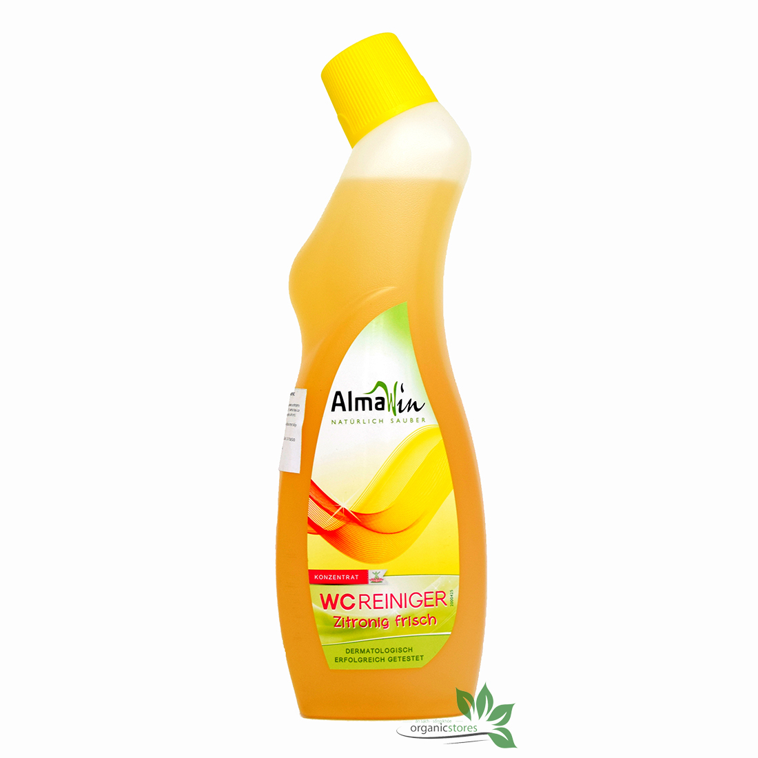 Nước dung dịch vệ sinh toilet hương chanh hữu cơ 750ml - Almawin