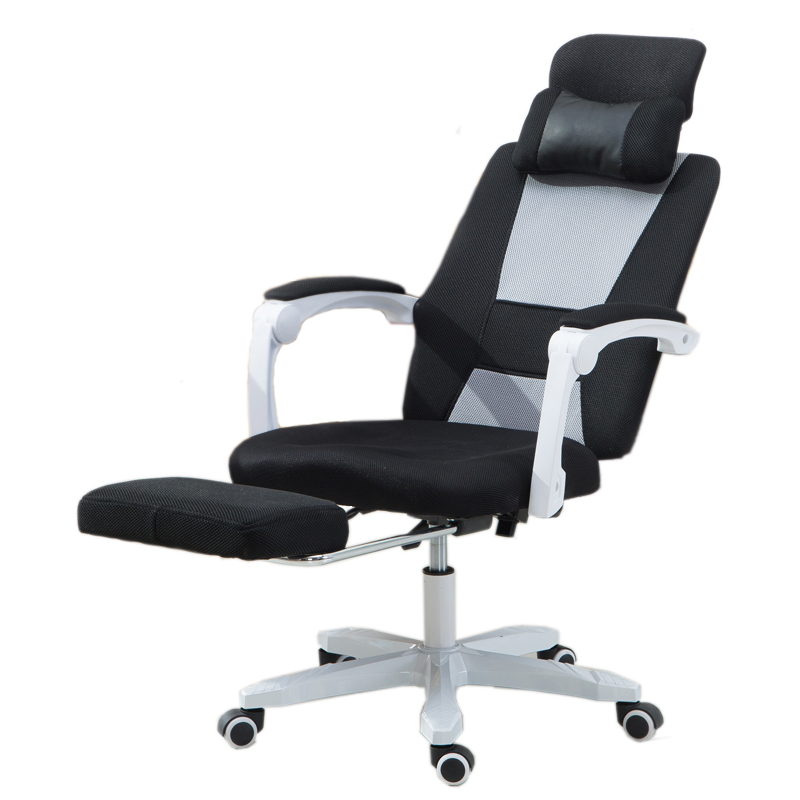 Ghế xoay văn phòng, thiết kế tinh tế khung kim loại chắc chắn, Ghế văn phòng tích hợp ngả lưng duỗi chân, Bảo hành 1 năm