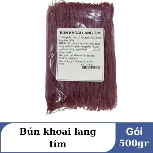 GÓI KHÔ - BÚN KHOAI LANG TÍM 500GR - 82264