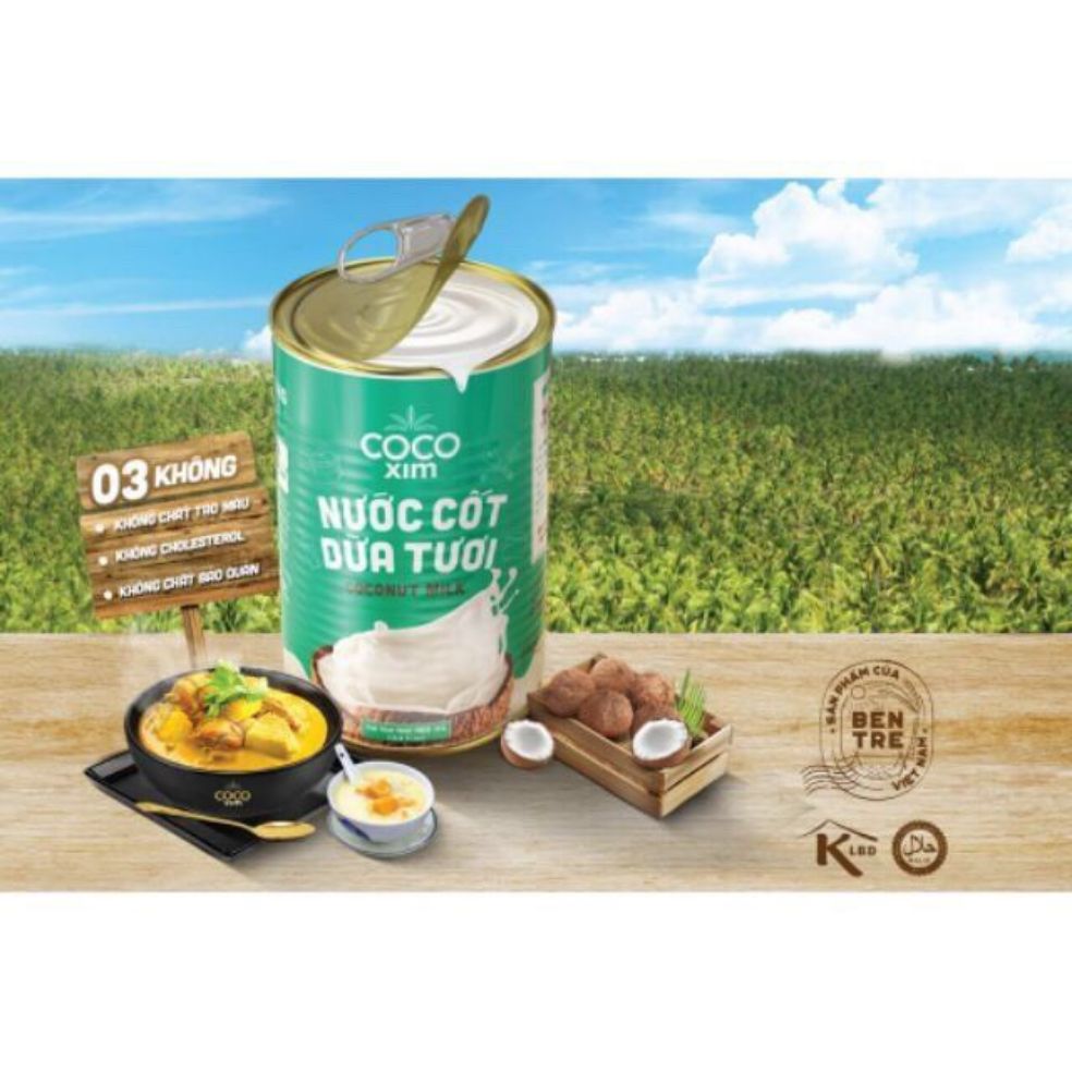 nước cốt dừa tươi cocoxim 400ml