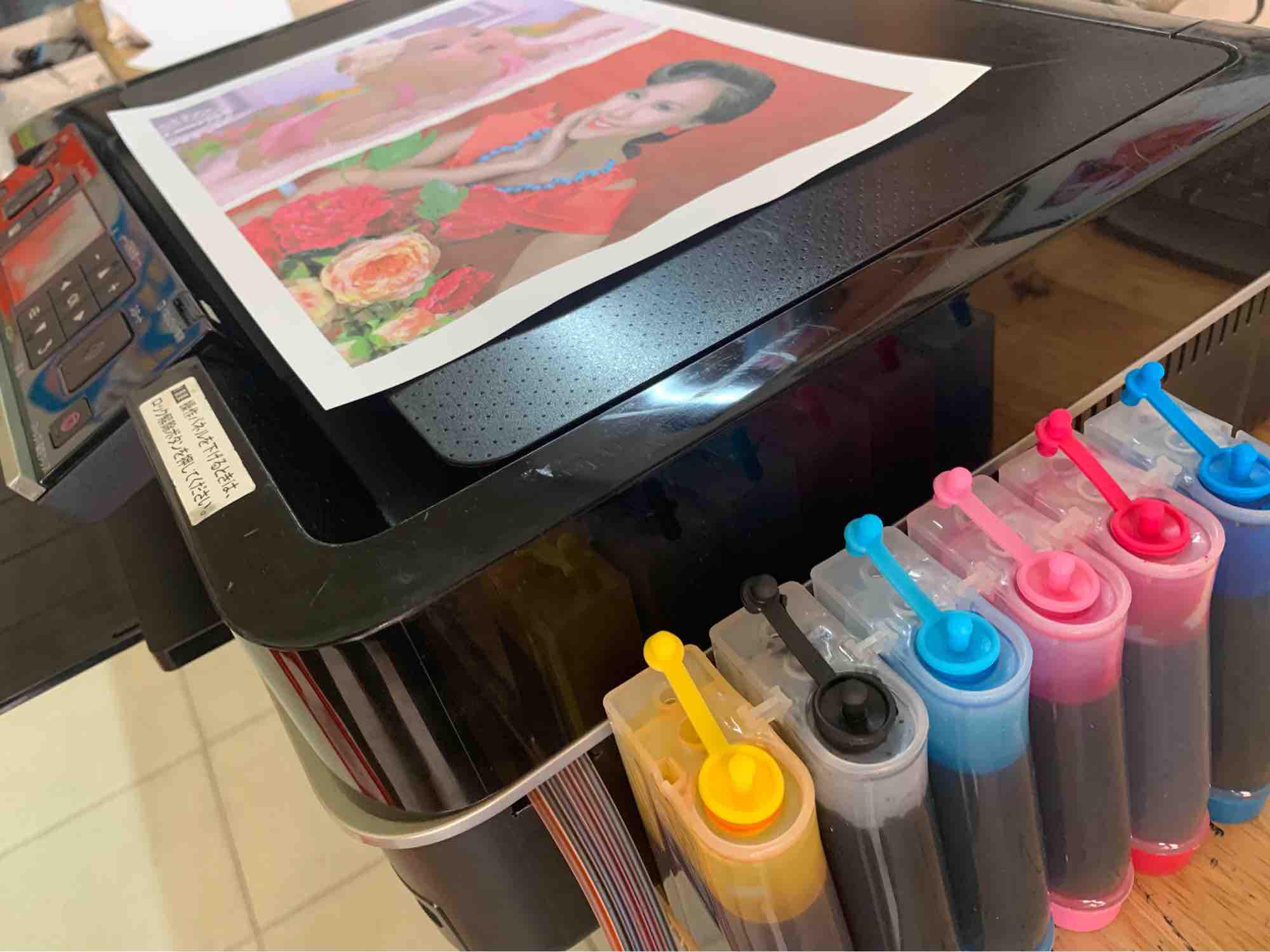 Máy in epson 802a siêu bền in mực dầu bền màu không phai
