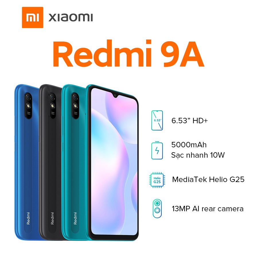 Điện Thoại Xiaomi Redmi 9A 2GB/32GB