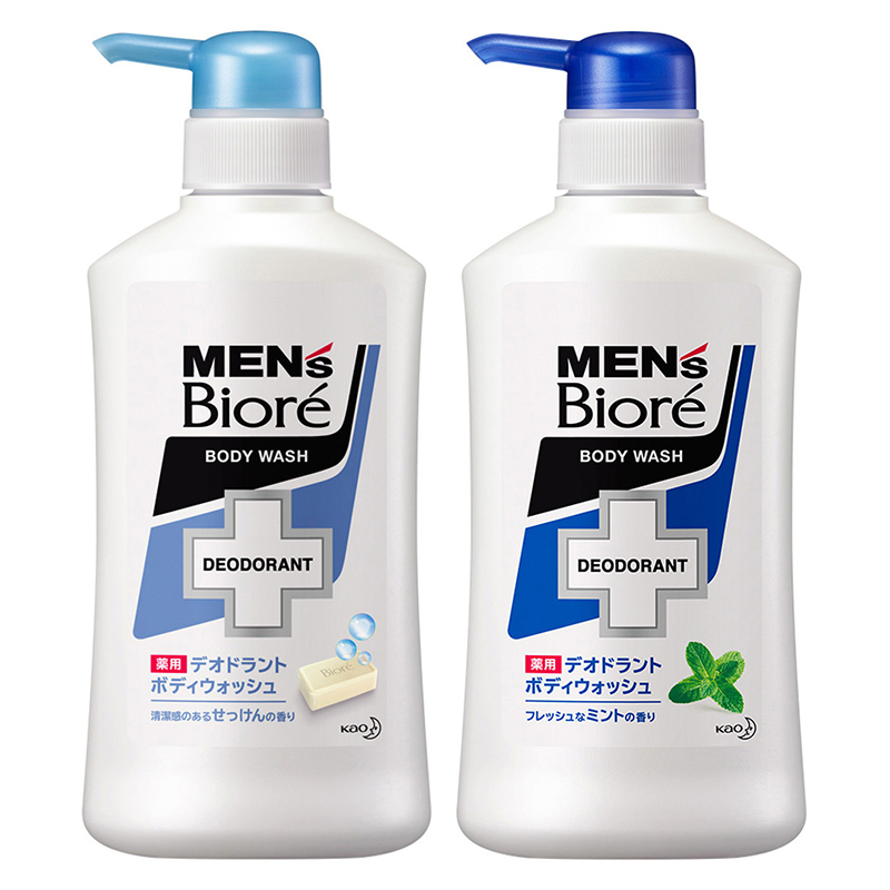 [HCM]Sữa Tắm Khử Mùi Mens Bioré Deodorant 440ml Body Wash Nhật Bản