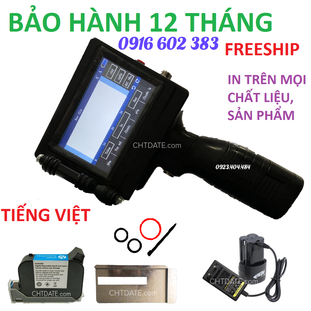 Máy in date cầm tay giá rẻ