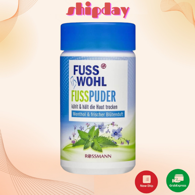 Bột khử mùi hôi chân Fuss Wohl 100g Bột khử mùi hôi giầy Fuss Wohl 100g- Hàng nội Địa Đức