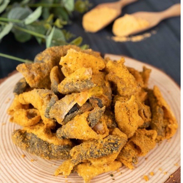 |250GR| DA CÁ HỒI TRỨNG MUỐI CHIÊN GIÒN