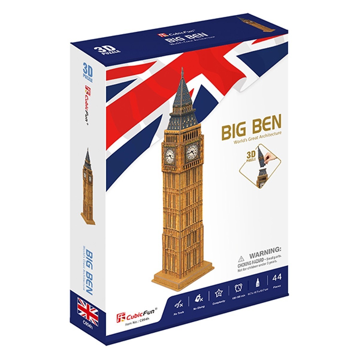 Mô hình giấy 3d cubicfun - đồng hồ bigben - uk