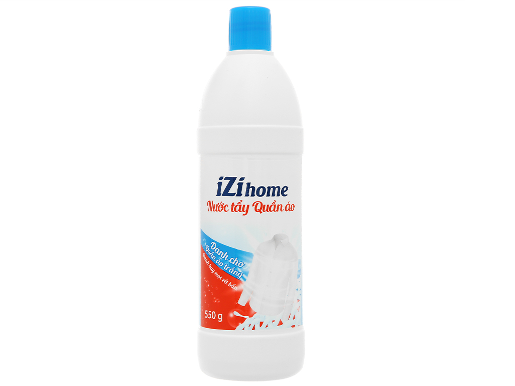 Nước tẩy quần áo izi home 550g