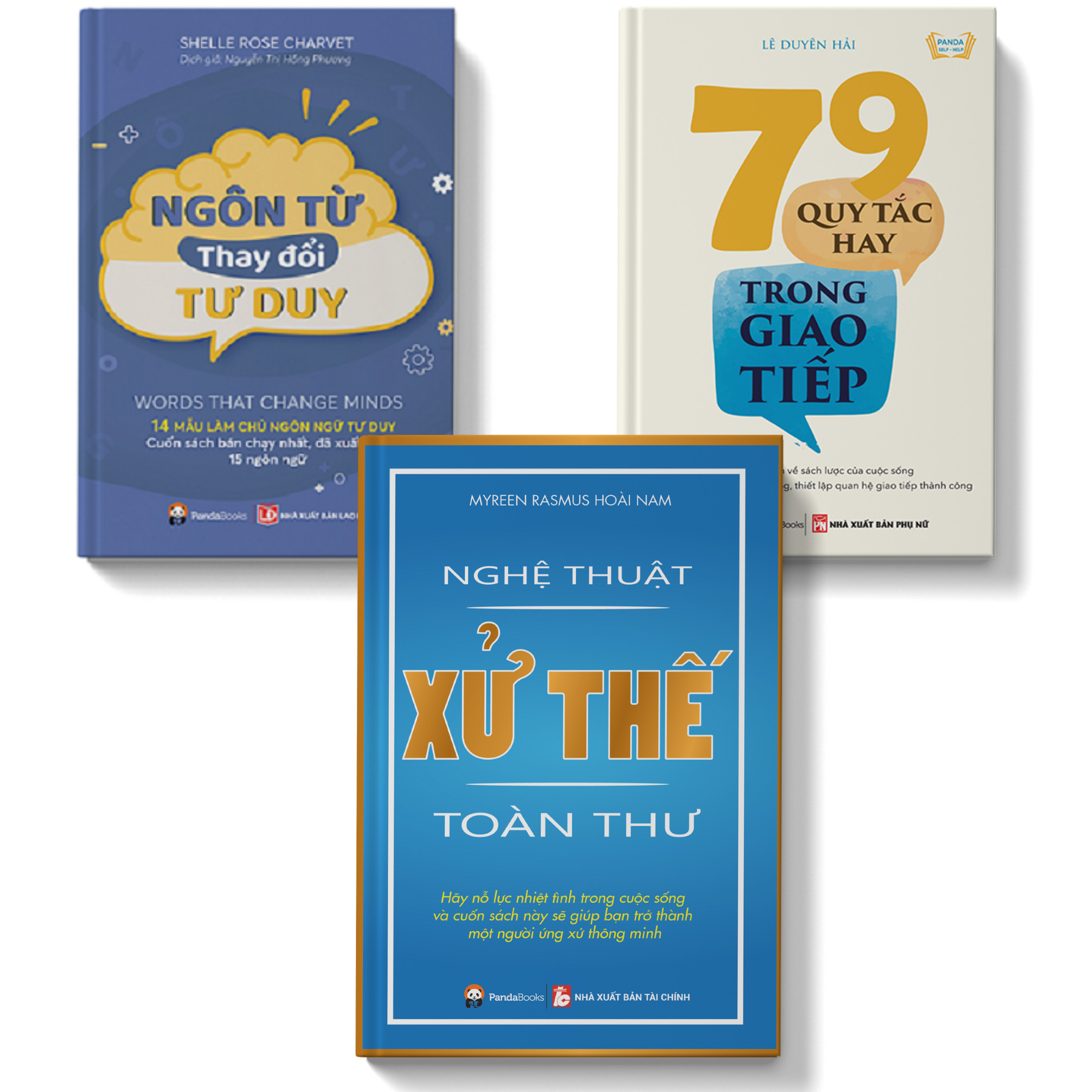 Combo 3 cuốn Ngôn từ thay đổi tư duy 79 quy tắc hay trong giao tiếp Nghệ thuật xử thế toàn thư