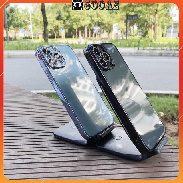 Ốp lưng tpu bảo vệ camera cao cấp viền màu iphone 13 , 13 pro , 13 pro max
