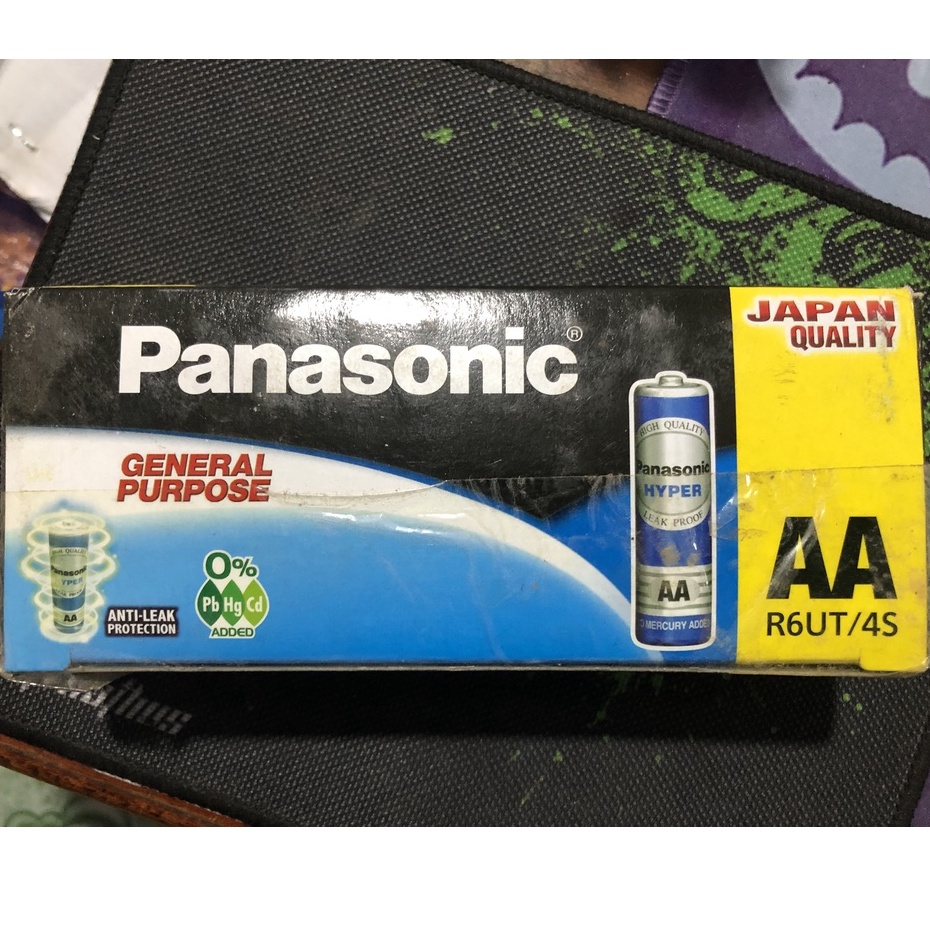 Hộp 60 viên pin panasonic aa 1.5v chính hãng