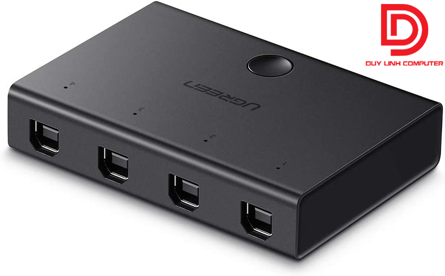 Bộ chia usb 2.0 , 4 pc ra 1 máy in chính hãng ugreen 30346