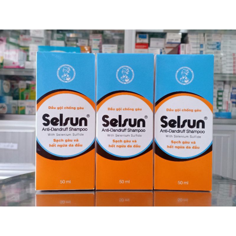 Dầu gội chống gàu selsun 50ml -100ml sạch gàu và hết ngứa