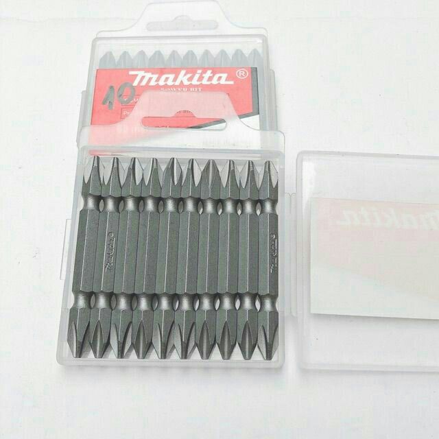 Hộp 10 đầu bắn vít 4 cạnh makita