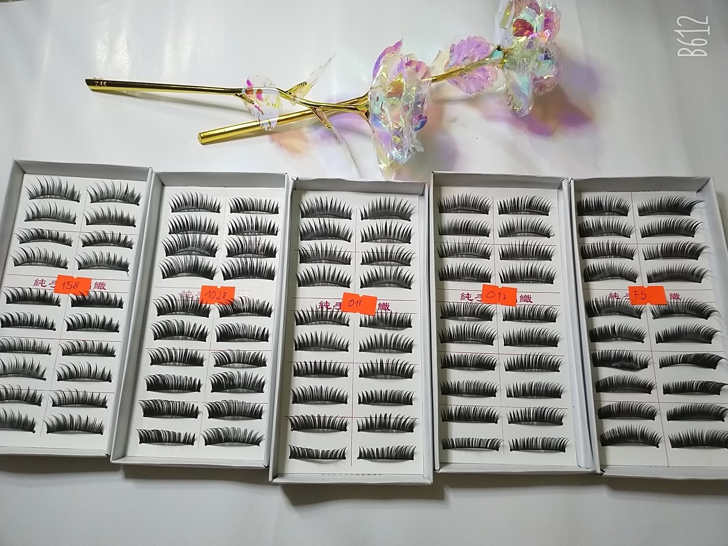 Mi giả, mi gân chỉ cho đôi mắt đẹp tự nhiên siêu đẹp-một hộp 10 cặp- nhiều mã khác nhau