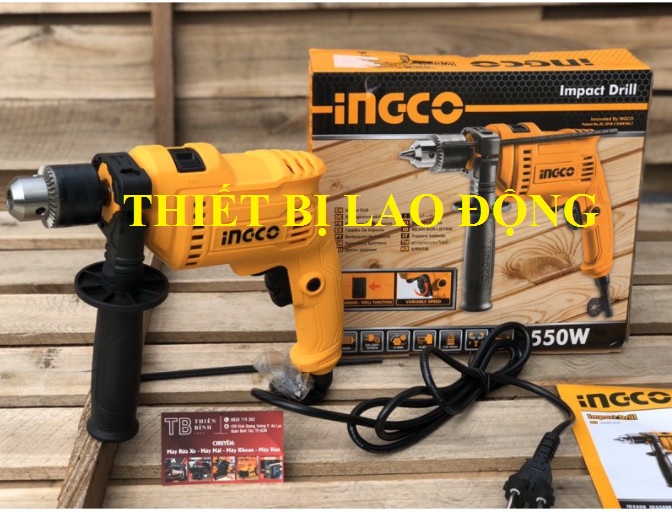 Máy khoan tường ingco 550w id5508e chính hãng bh 6 tháng