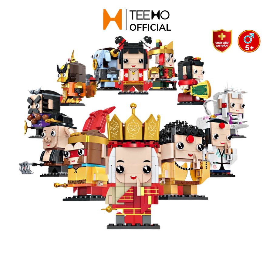 Mô hình lắp ráp mini 12 nhân vật tây du ký cute teemo lg 23