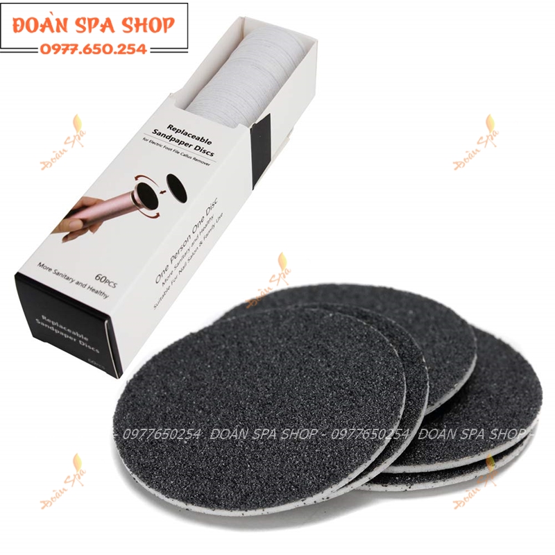 Miếng ráp dán cho máy chà gót chân - 1 hộp 60 miếng