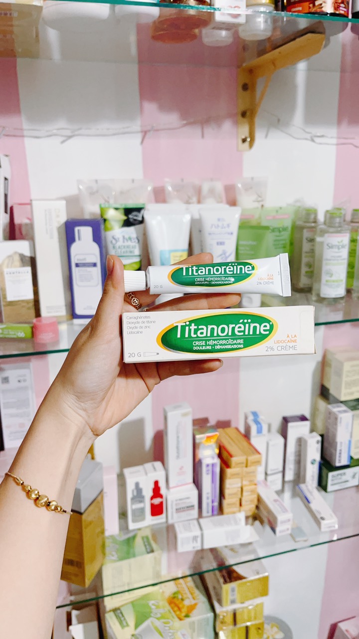 Kem Bôi Hỗ Trợ Tr-ĩ Ngoại Titanoreine Của Pháp