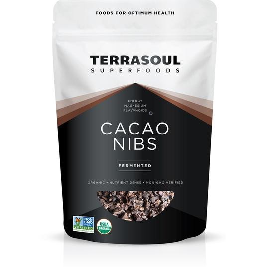 Cacao Nibs cacao Ngòi hữu cơ - Terrasoul Superfoods - 454g
