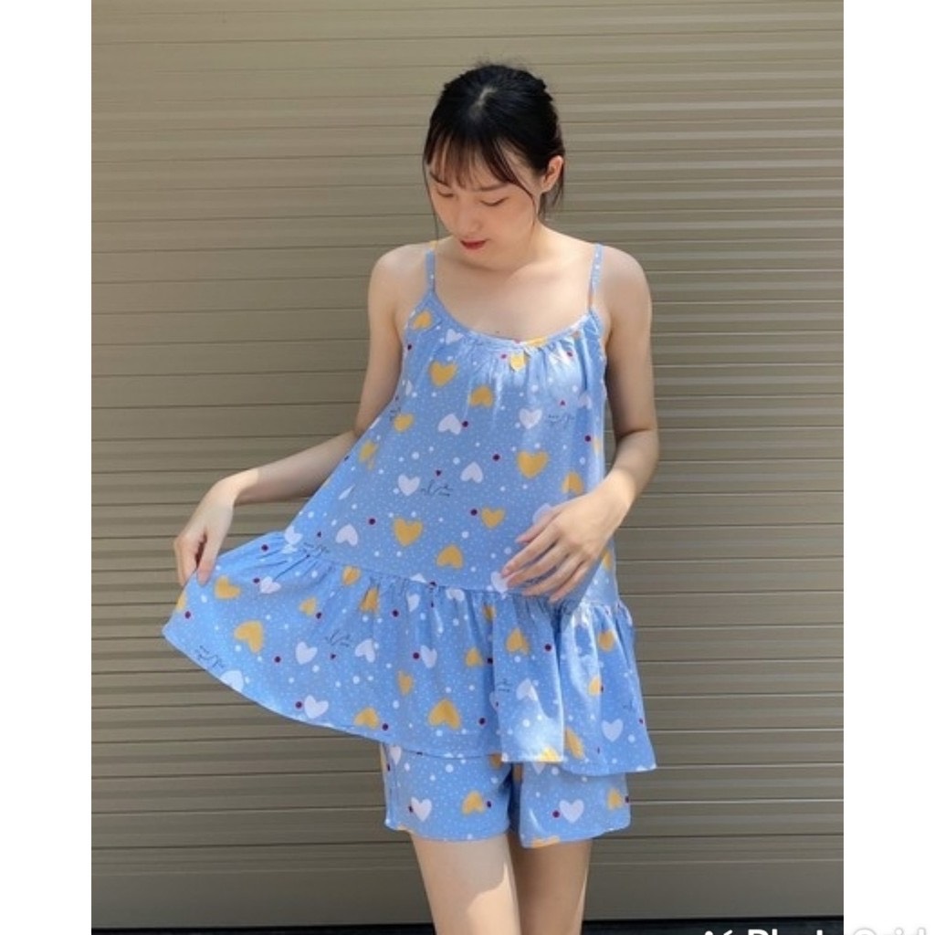 Bộ đồ bầu lanh lửing thời trang kiểu dáng trẻ trung cho mẹ bầu